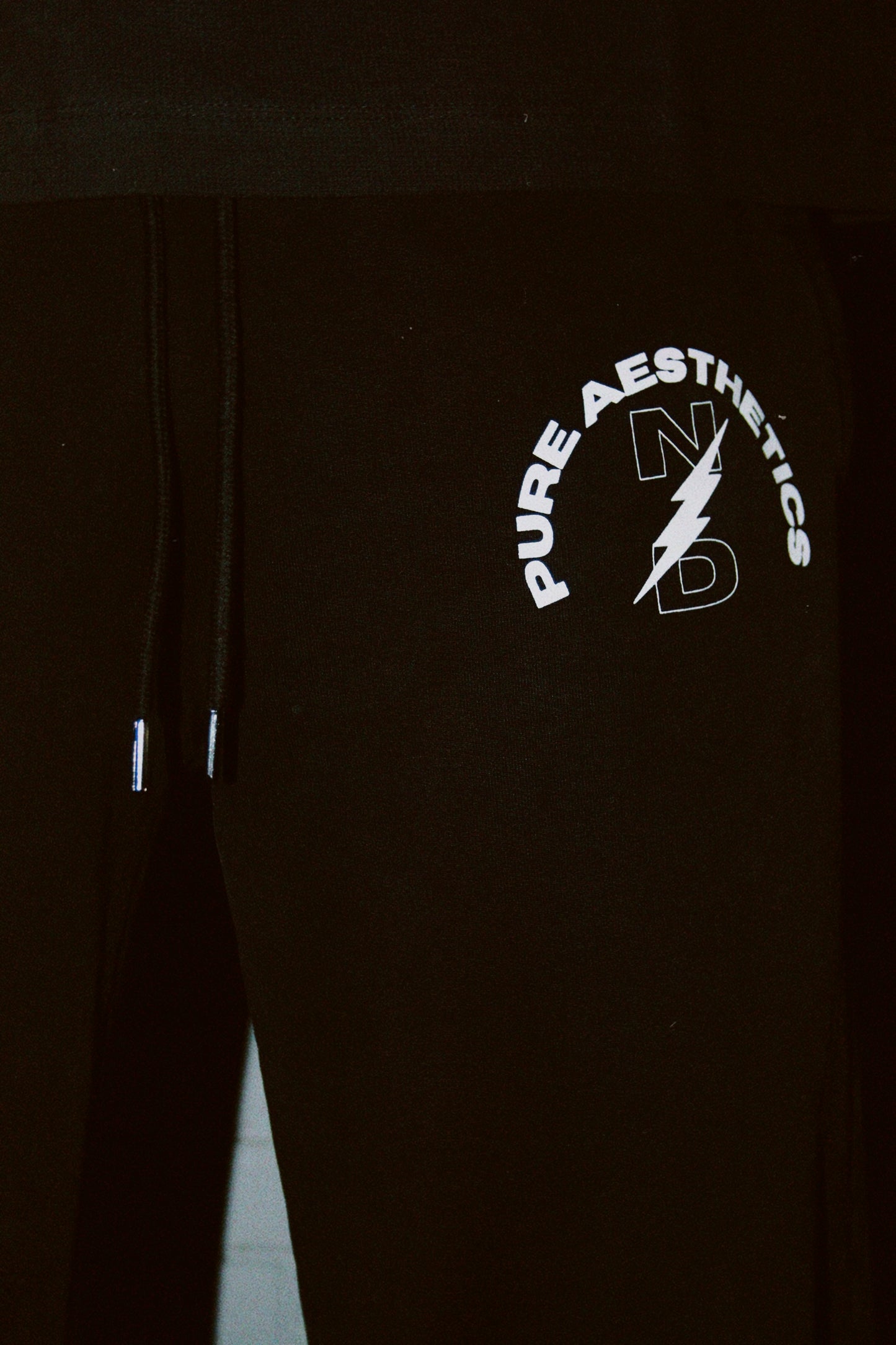 Charcoal Black Baggy Sweats