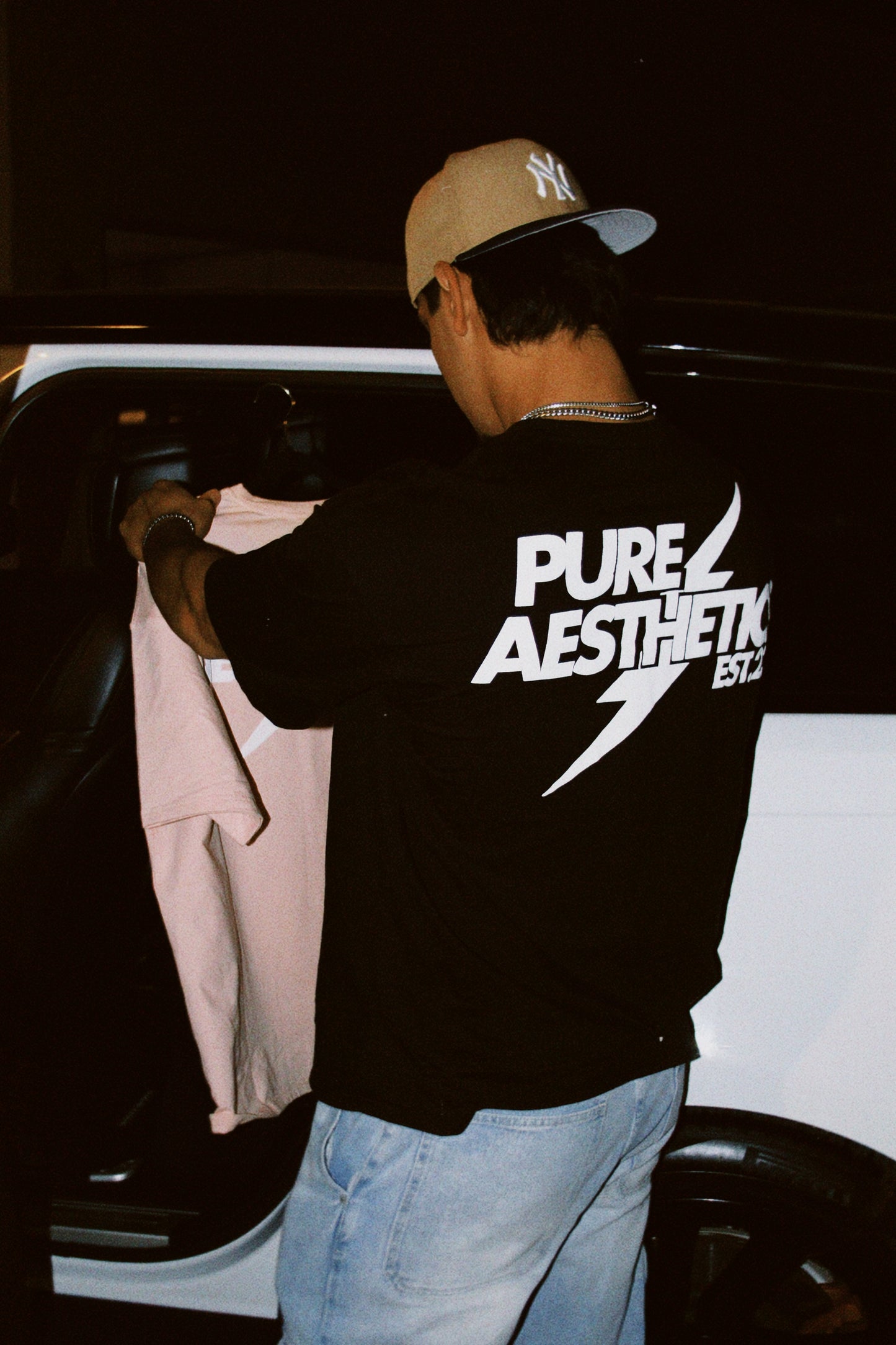 New Dynasty Oversized Black Tee’s