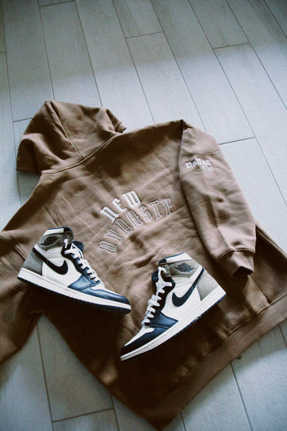 Mocha Embroidered Zip Up’s