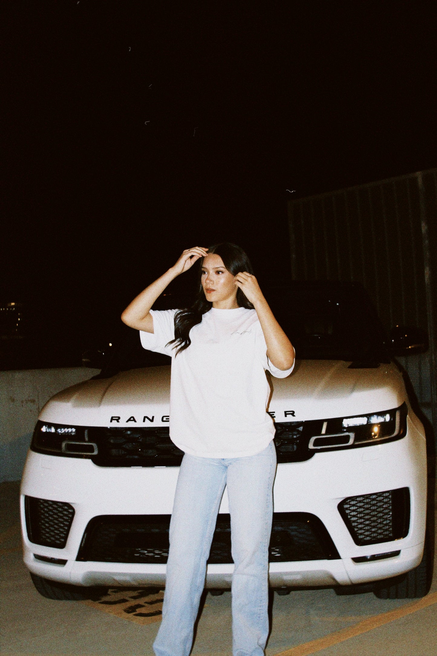 New Dynasty Oversized White Tee’s