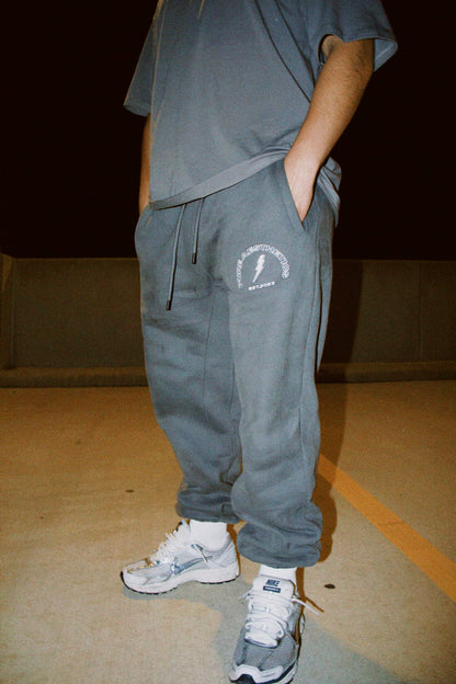 Platinum Embroidered Joggers