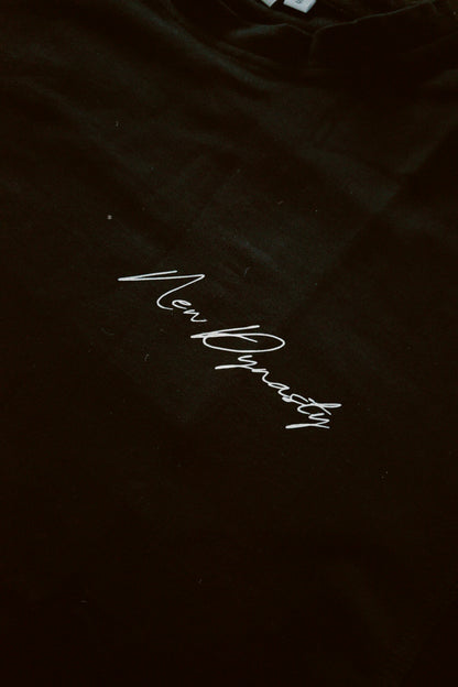 New Dynasty Oversized Black Tee’s