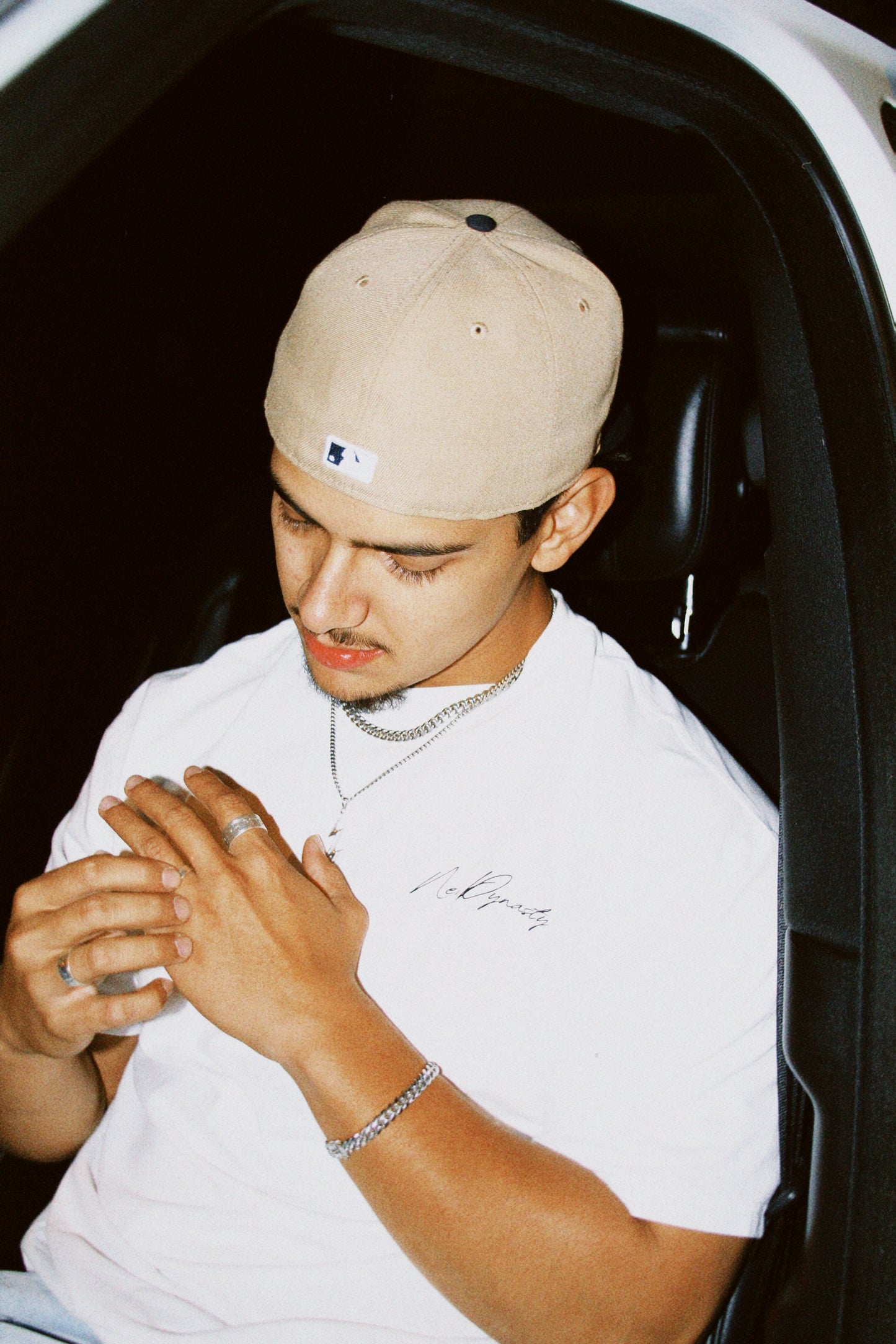 New Dynasty Oversized White Tee’s