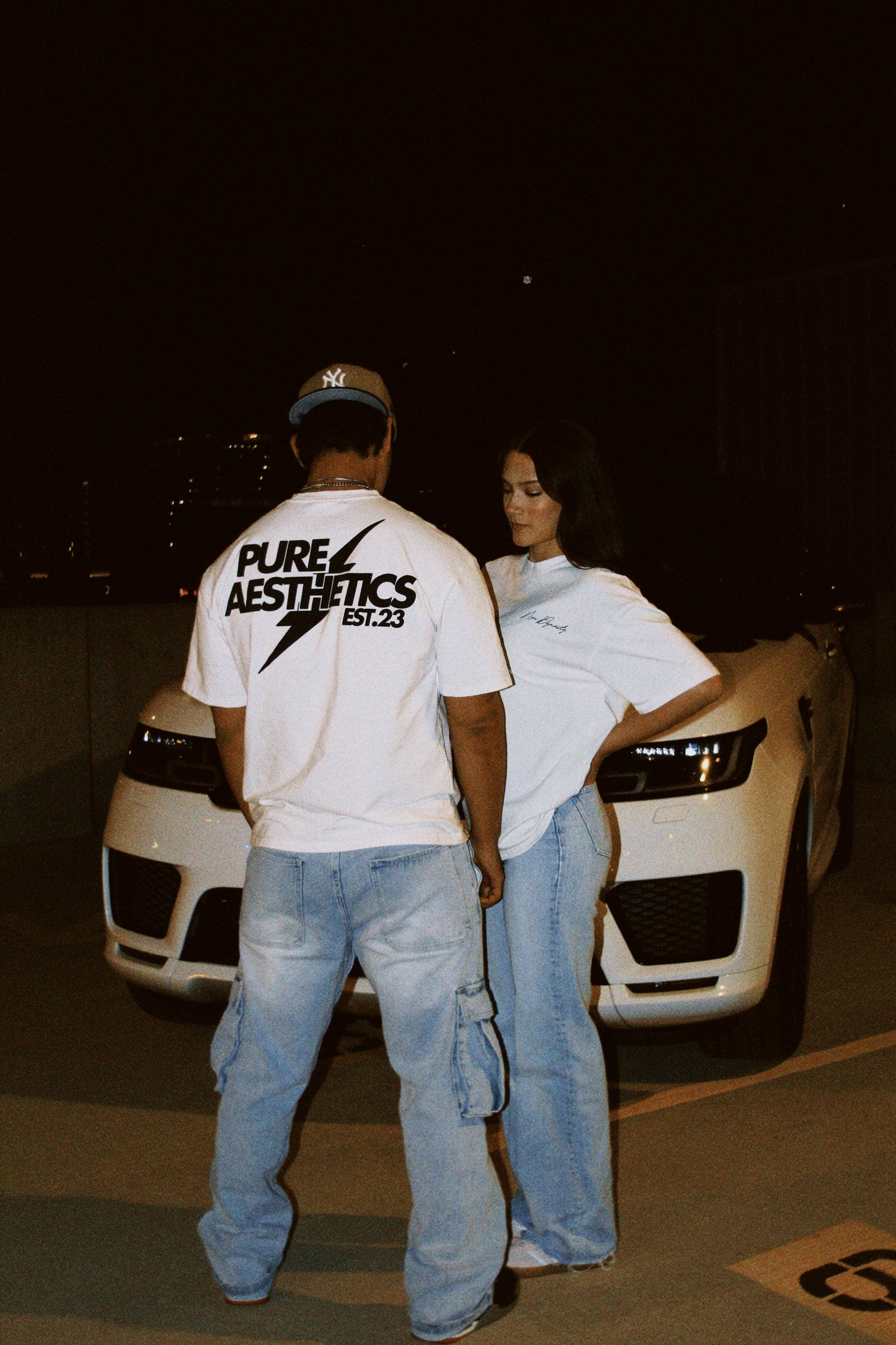 New Dynasty Oversized White Tee’s