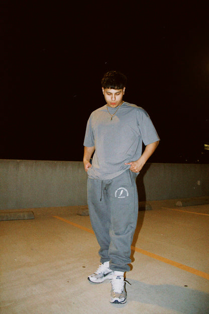 Platinum Embroidered Joggers