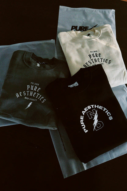 Cream Crewnecks